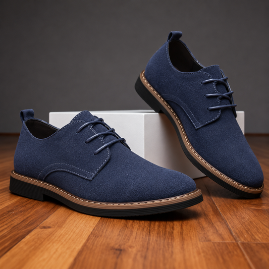 Men's Suede Oxfords