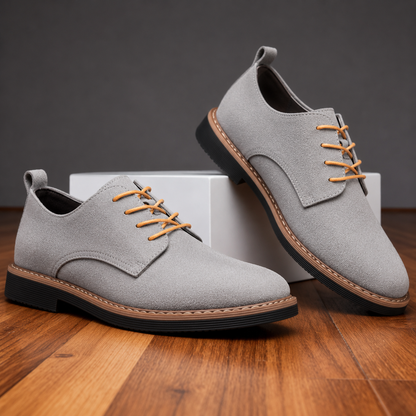 Men's Suede Oxfords