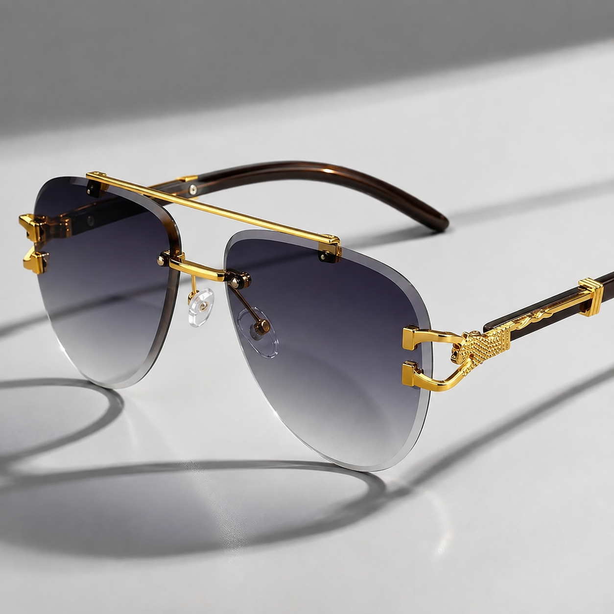 Cavell Rimless Sunglasses