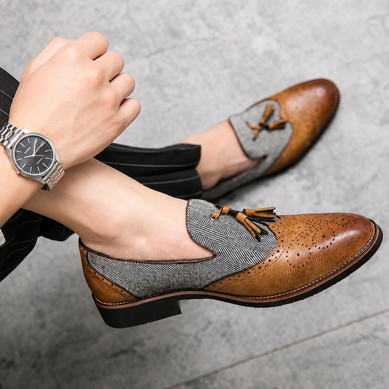 Harrington Tassel Loafers