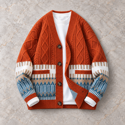 Ashford Patterned Cardigan