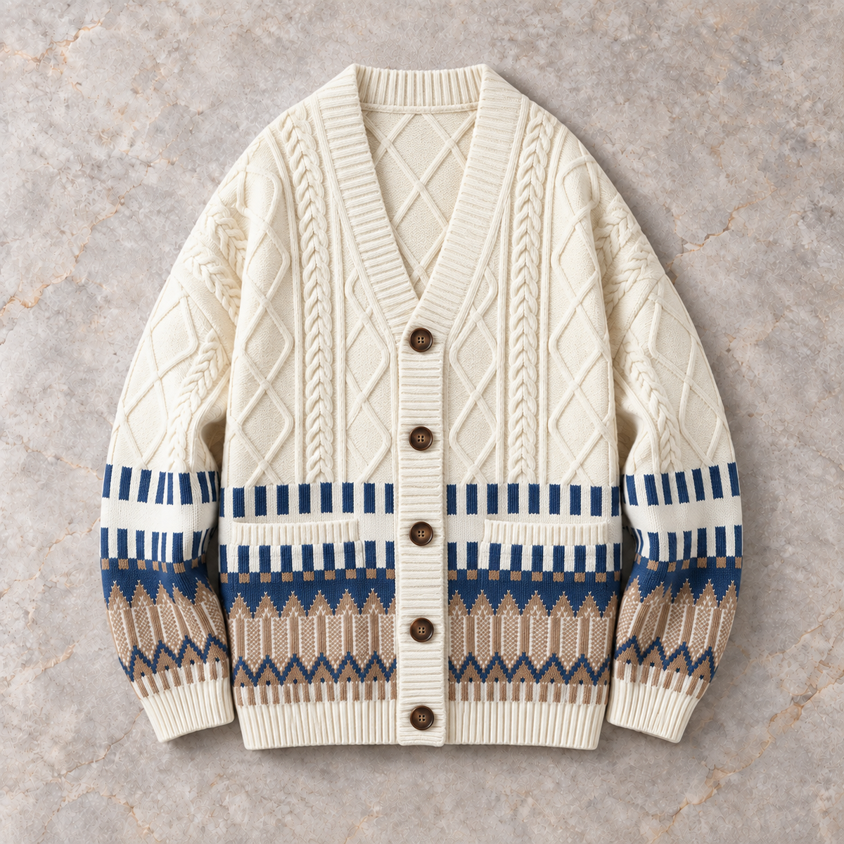 Ashford Patterned Cardigan