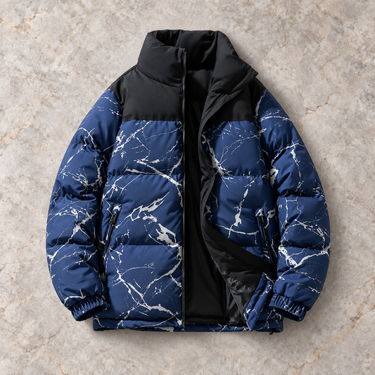 Arden Marble Puffer