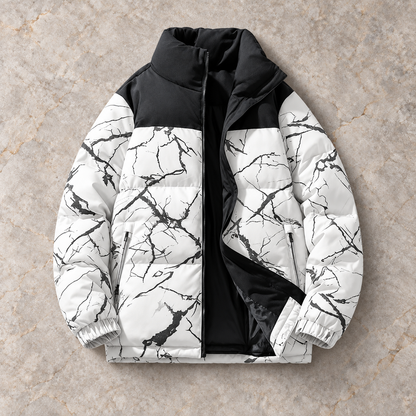 Arden Marble Puffer