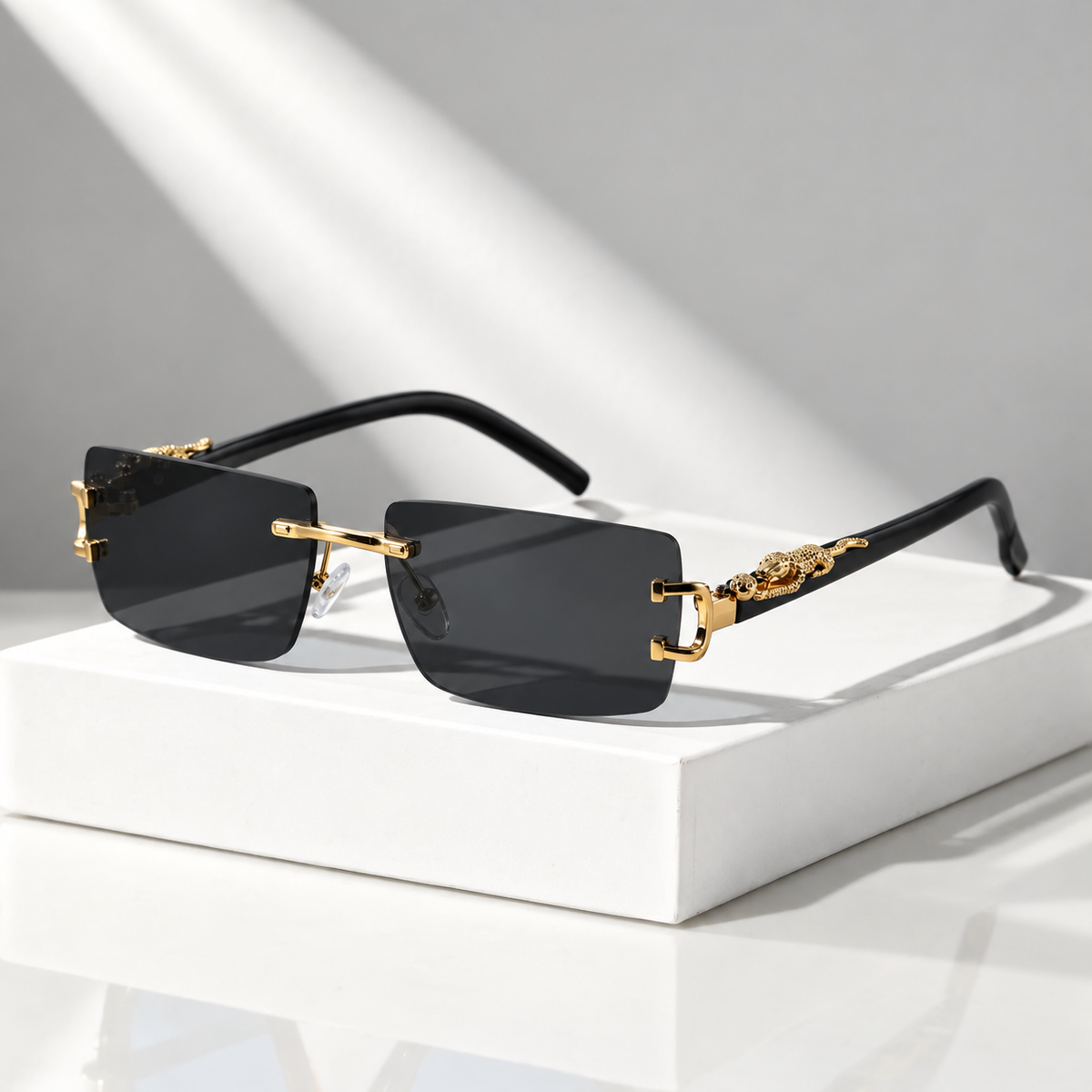 Soren Rimless Sunglasses