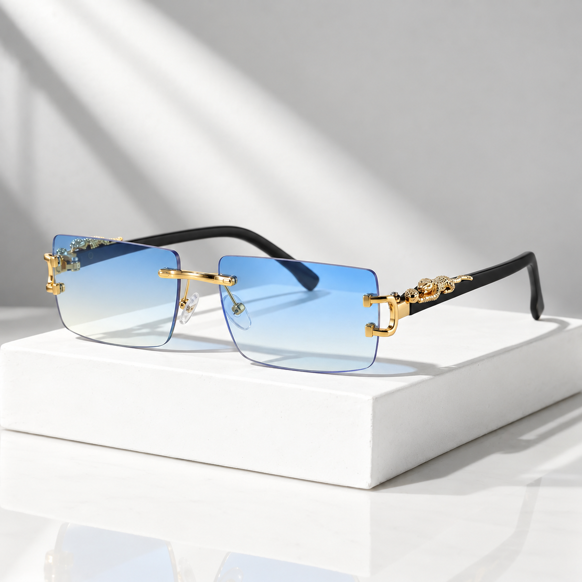Soren Rimless Sunglasses