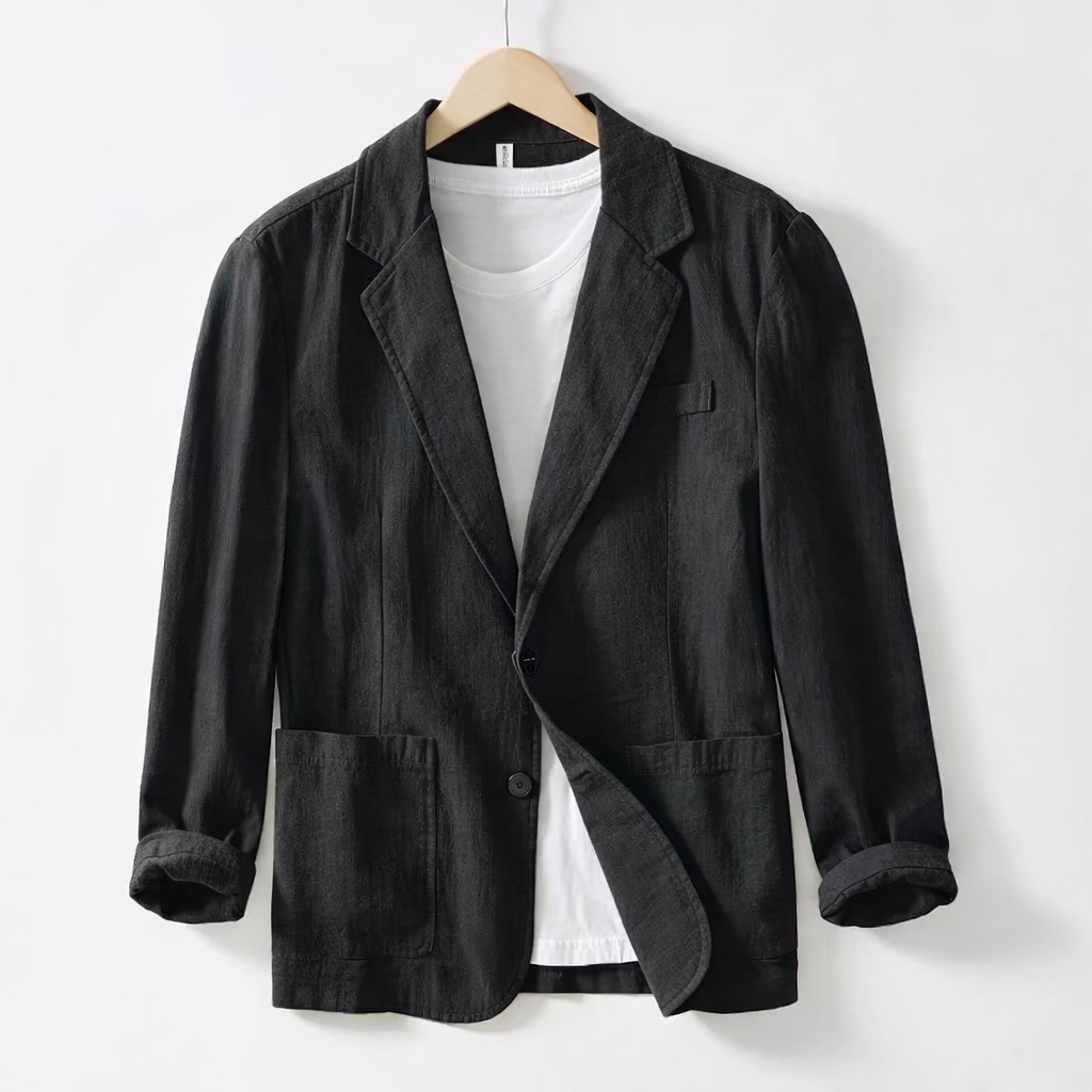 Riviera Casual Linen Blazer