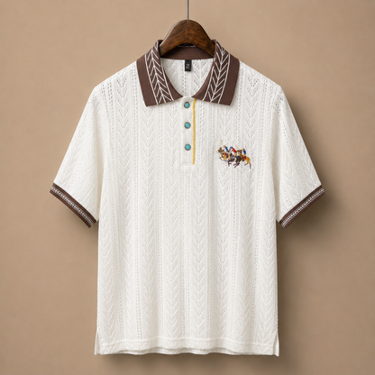 Monarch Jacquard Polo