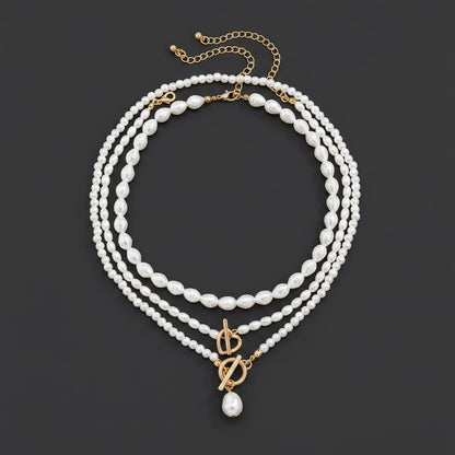 Pearl Cascade Necklace