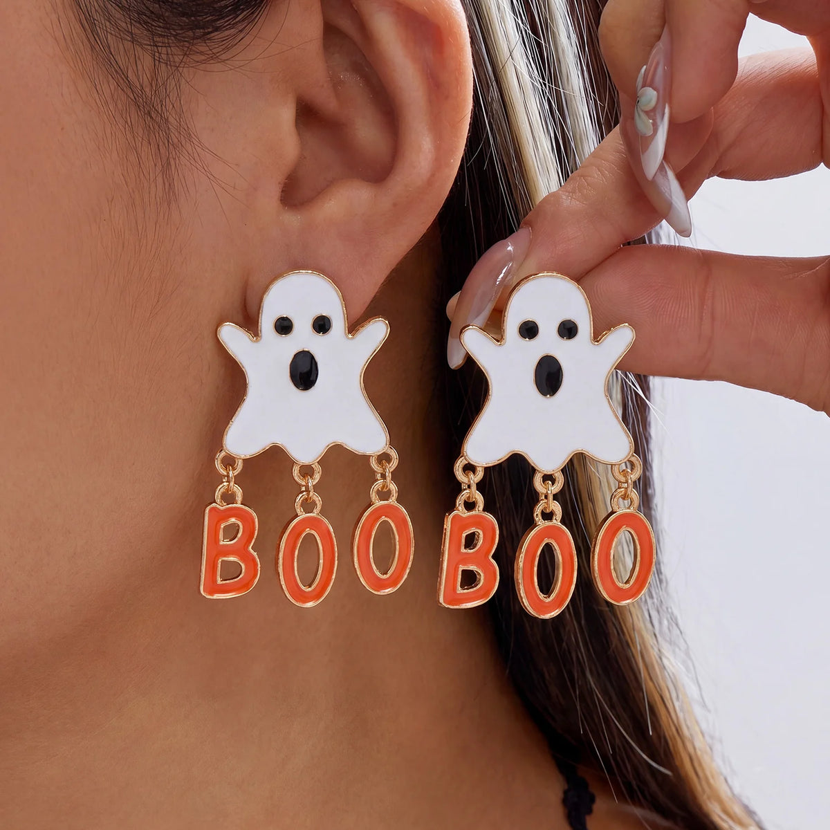 Boo Drop Earrings