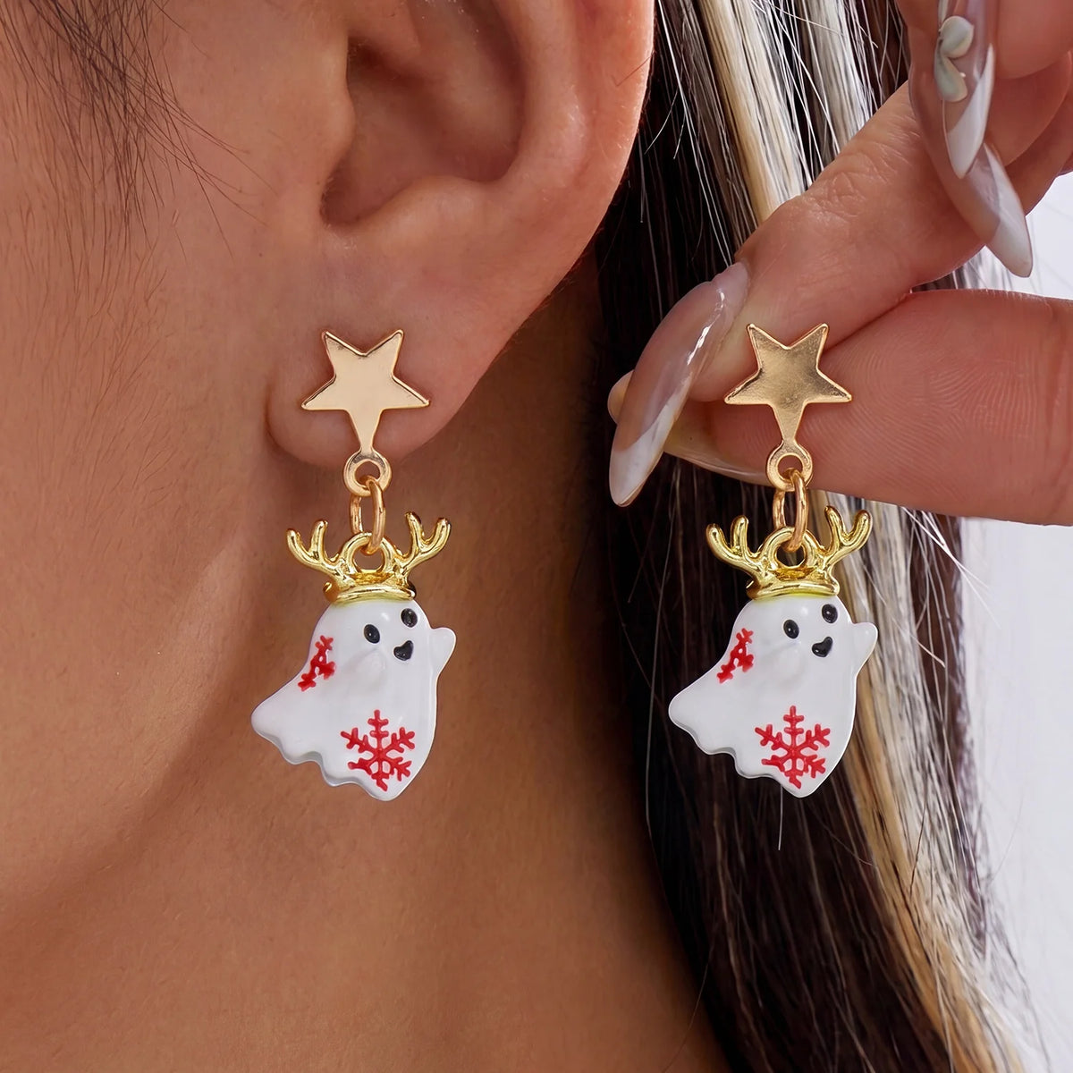 Boo Drop Earrings