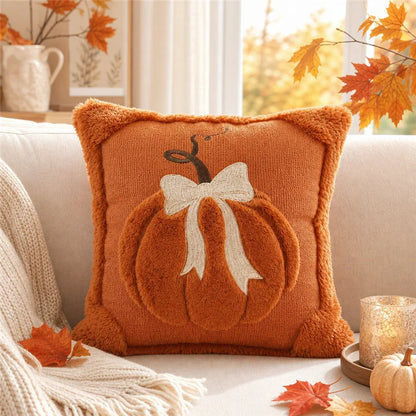Fall Bow Cushion