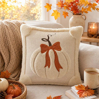 Fall Bow Cushion