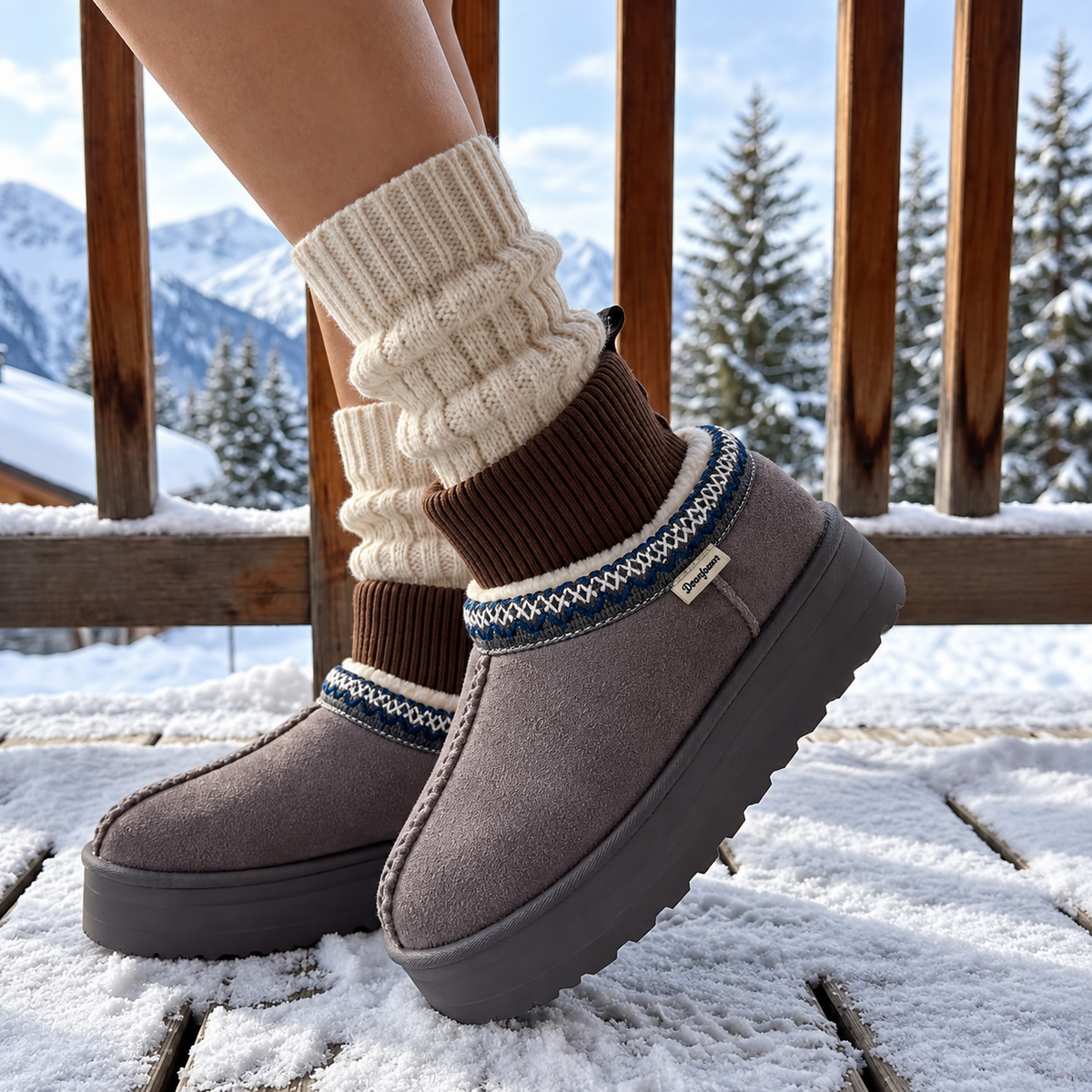 Aspen Plush Slippers