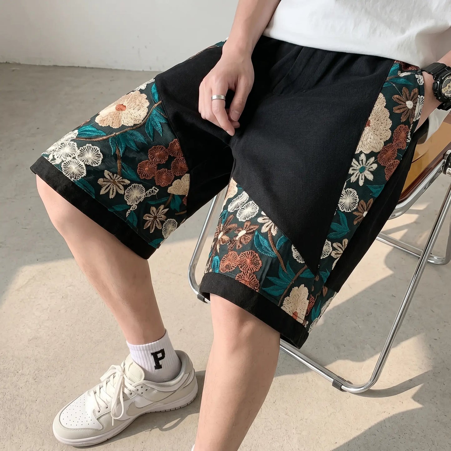 Floral Tapestry Shorts