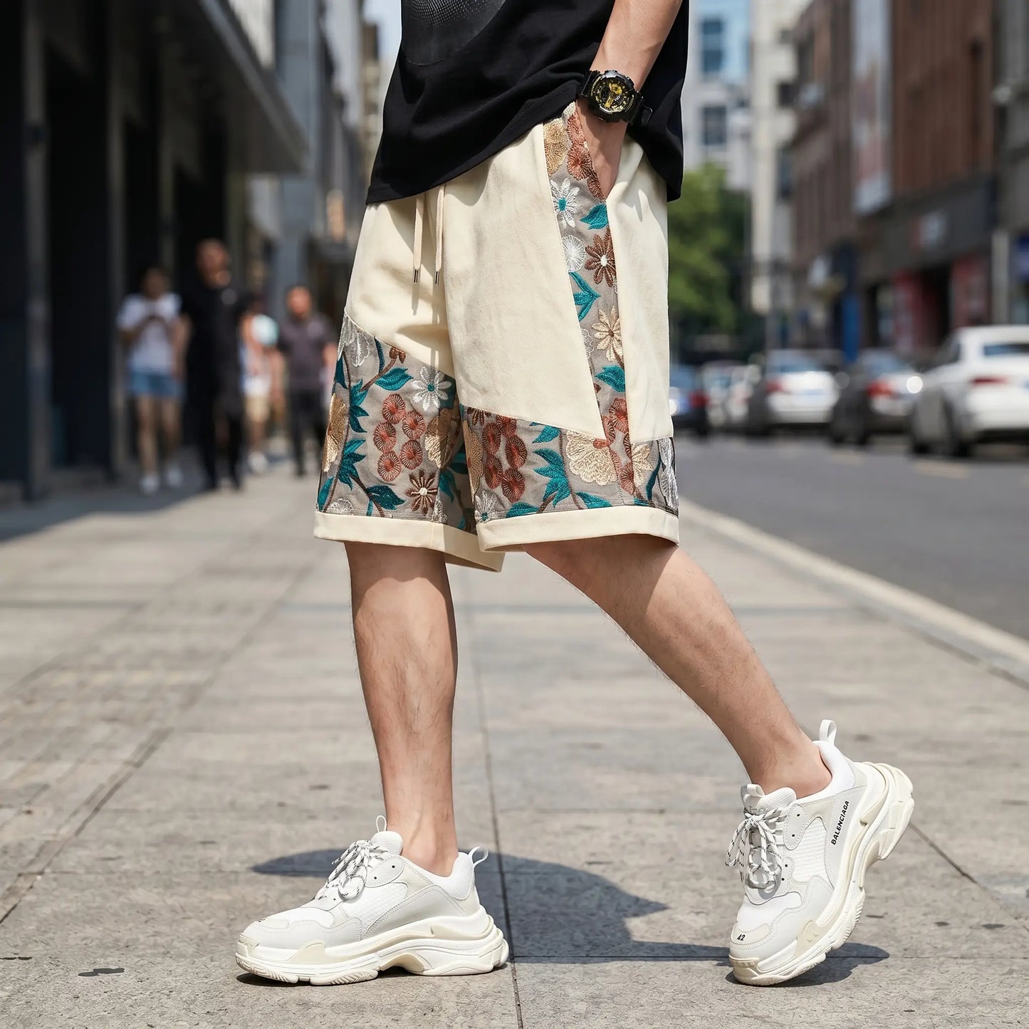 Floral Tapestry Shorts