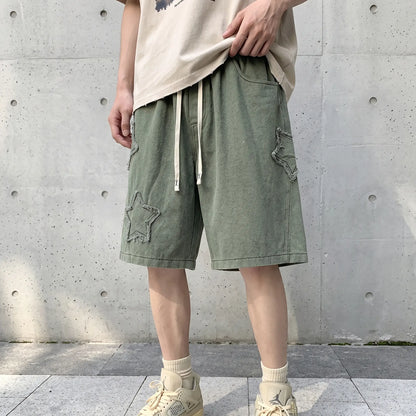 North Star Patch Shorts