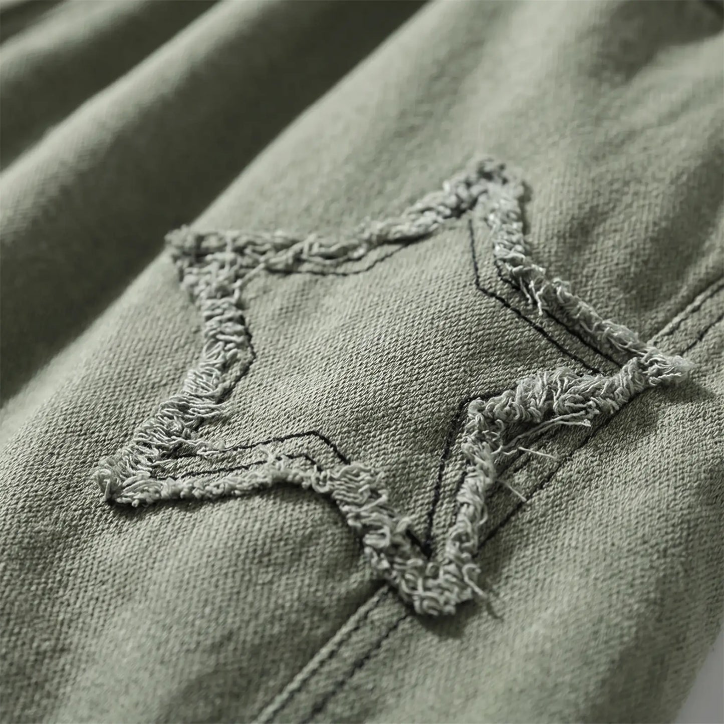 North Star Patch Shorts