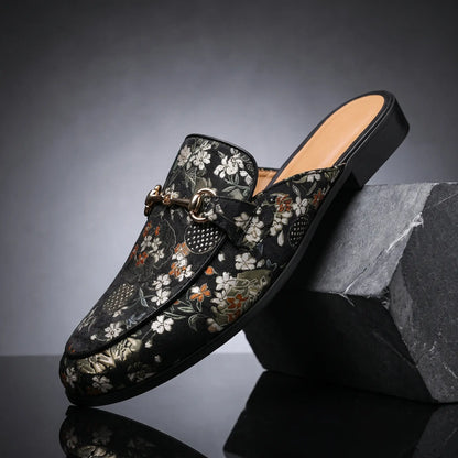 Monaco Tapestry Mules