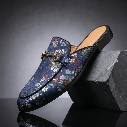 Monaco Tapestry Mules