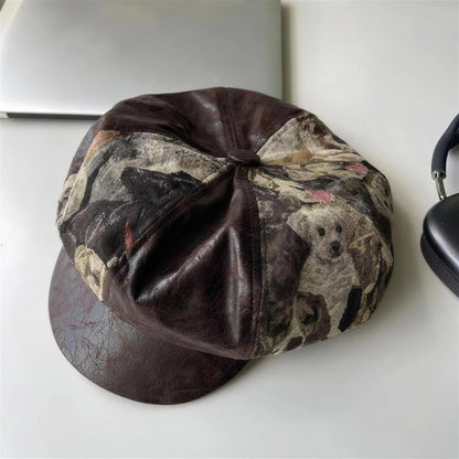 Jacquard Patchwork Cap