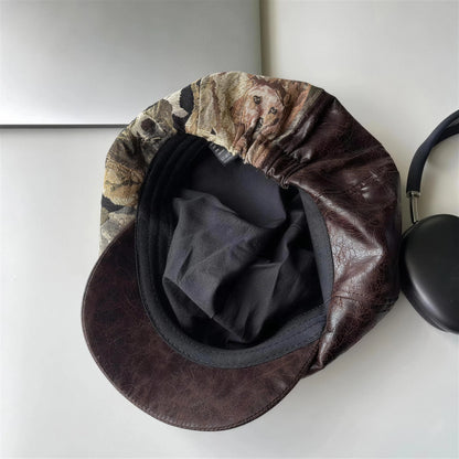 Jacquard Patchwork Cap
