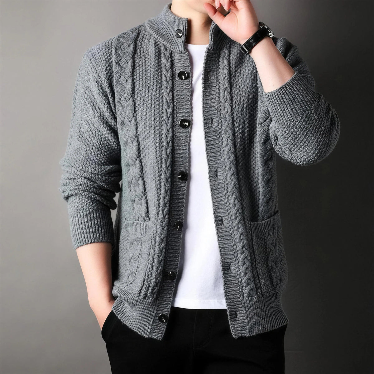 Alder Cable Cardigan